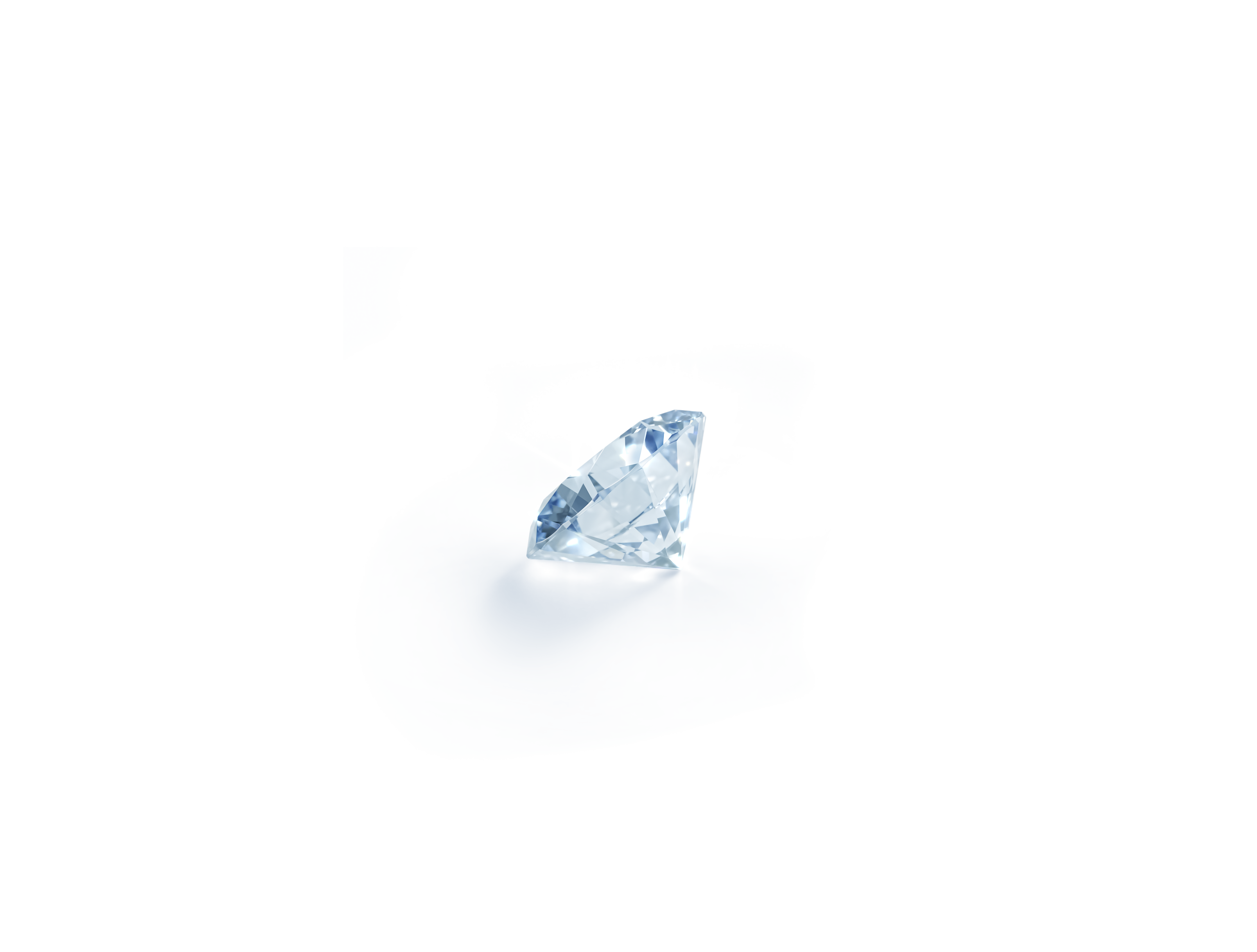 Finest Lab-Grown Loose 1ct. Round Brilliant Diamond | Blue