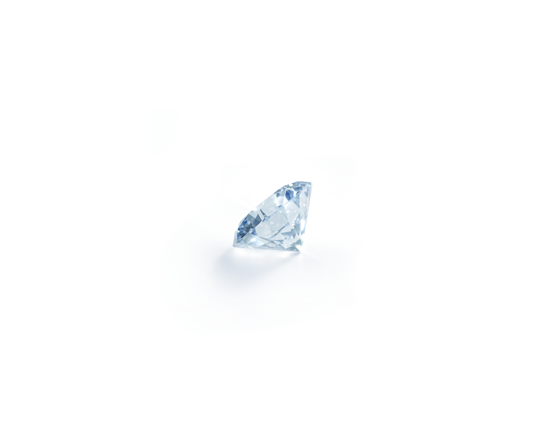 Finest Lab-Grown Loose 1ct. Round Brilliant Diamond | Blue