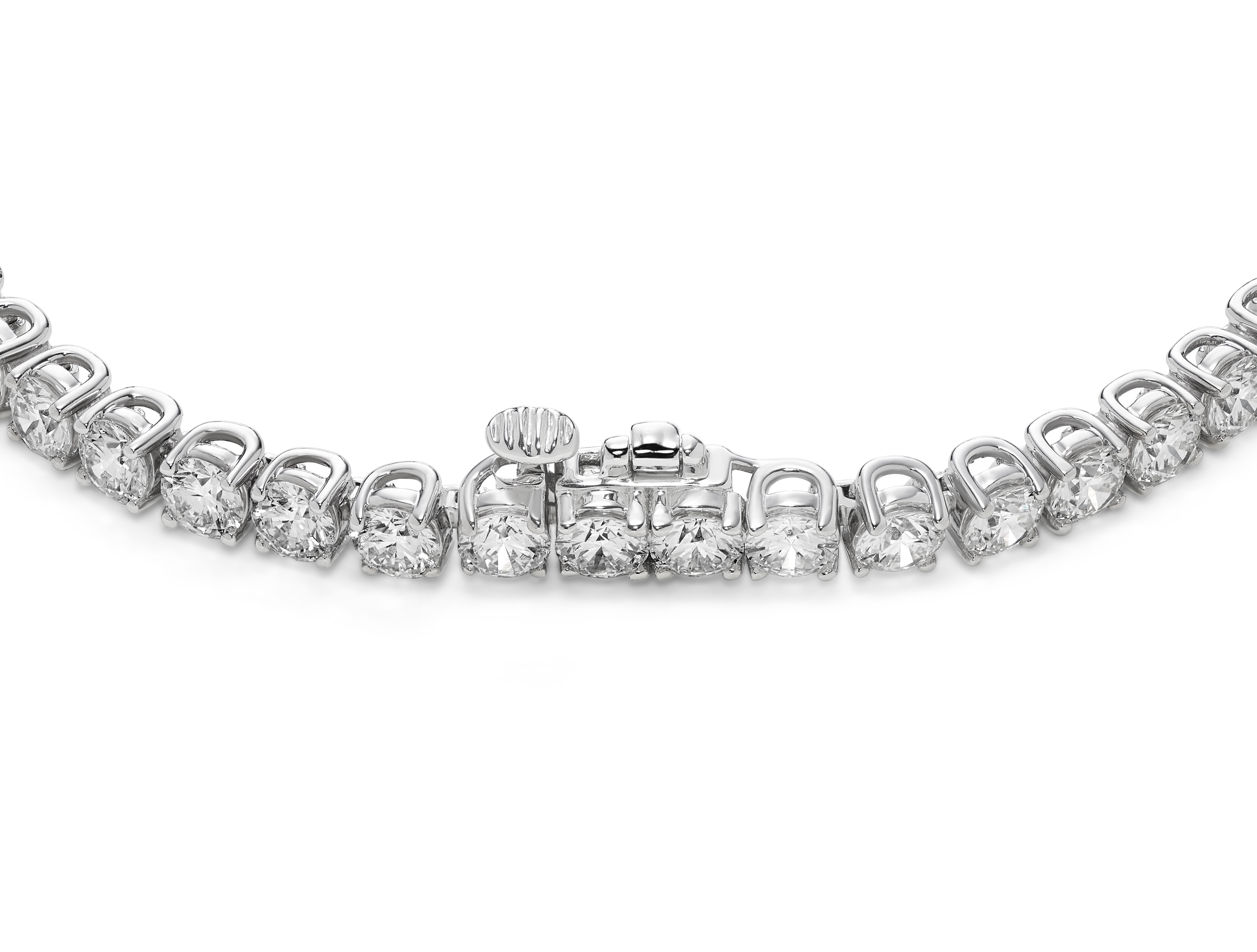 Lab-Grown Diamond Medium Tennis Bracelet - G/H color, 6.5" length | White
