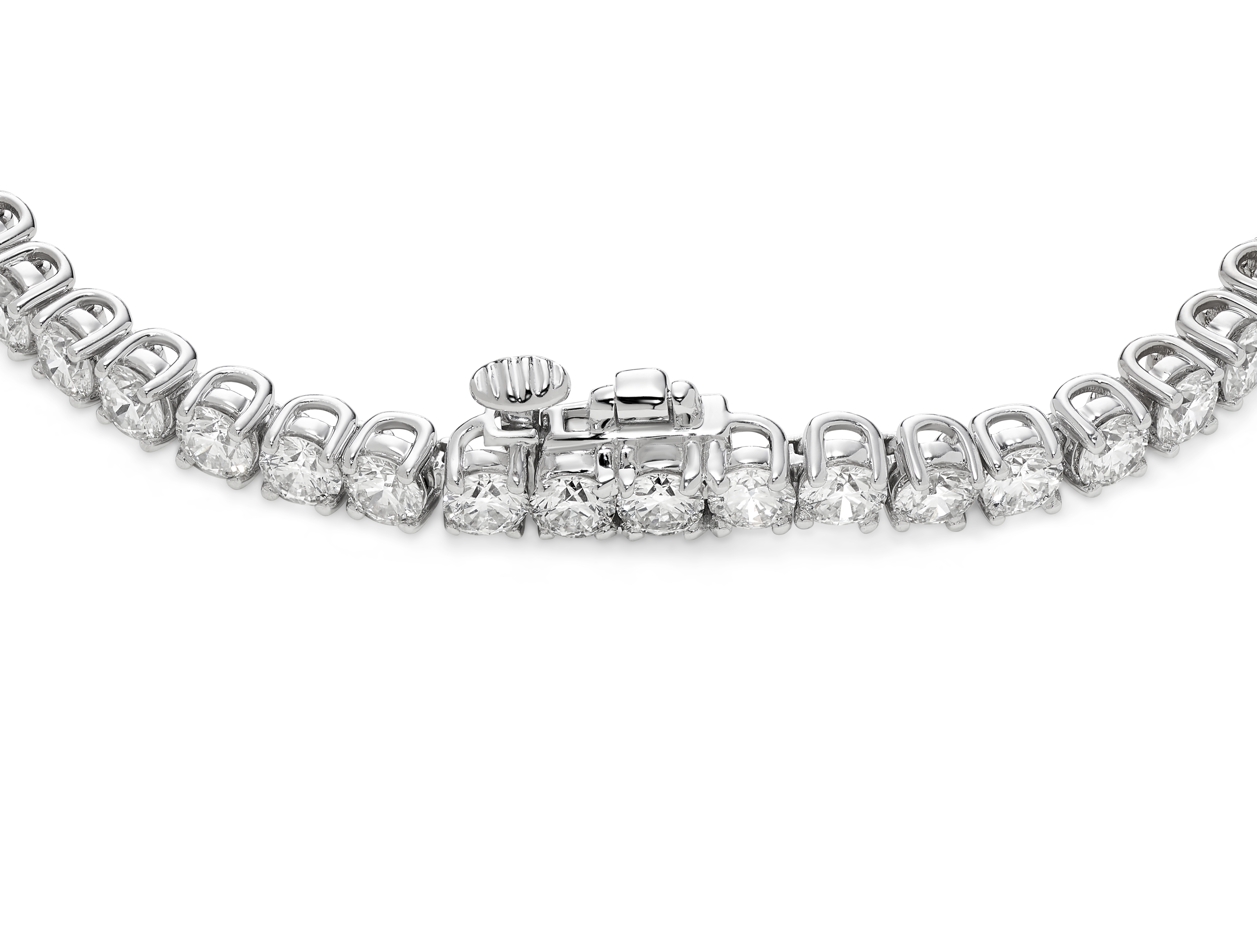 Lab-Grown Diamond Small Tennis Bracelet - G/H color, 6.5" length | White