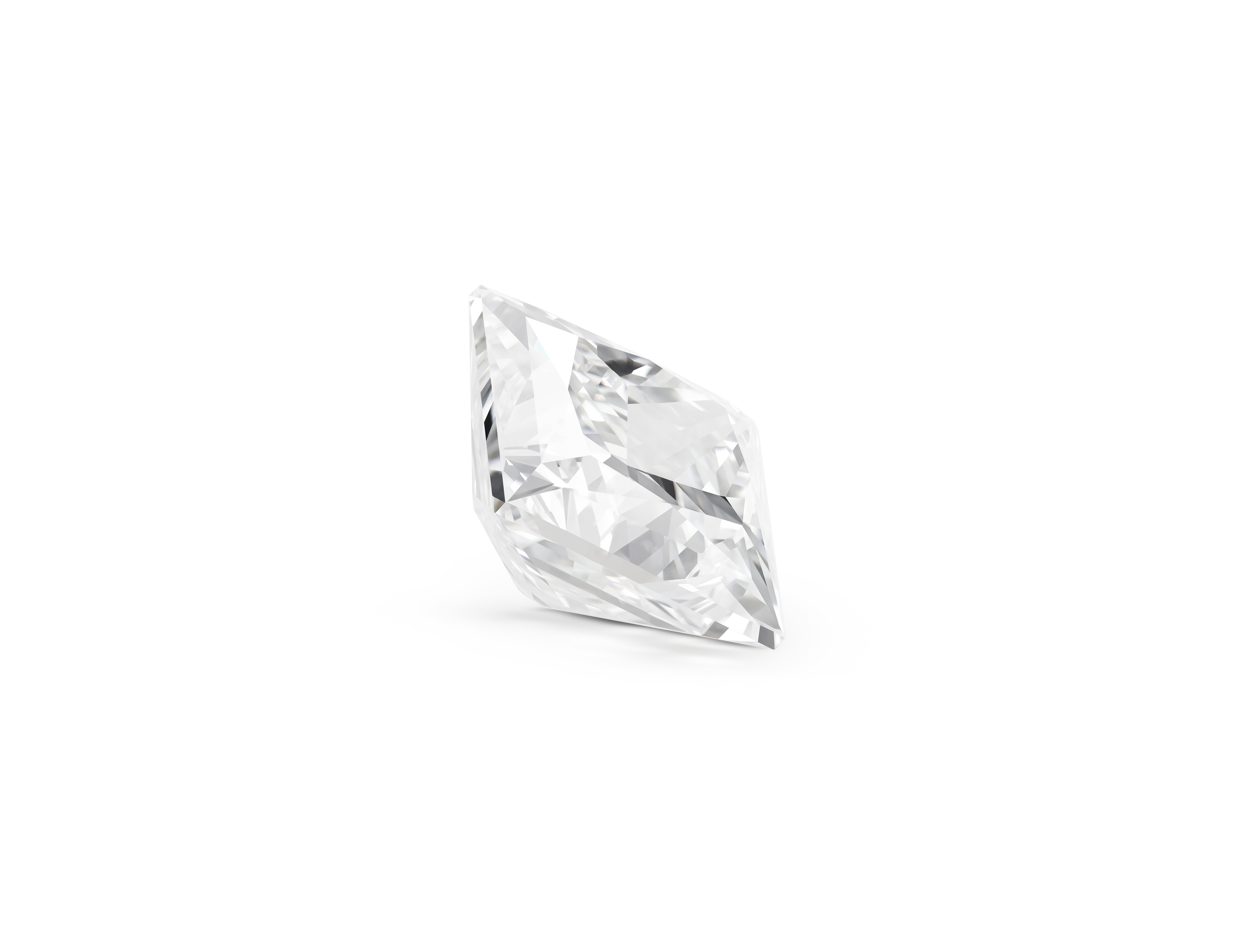 Finest Lab-Grown Loose 2½ct. Princess Cut Diamond | White