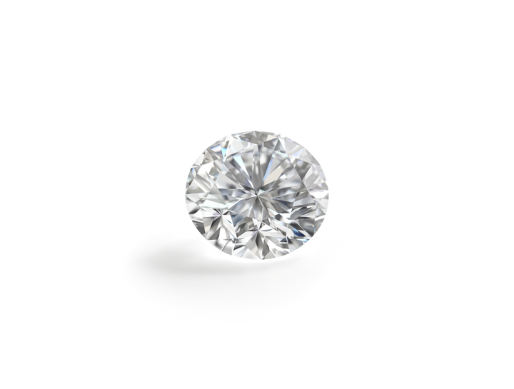 Finest Lab-Grown Loose 2ct. Round Brilliant Diamond | White
