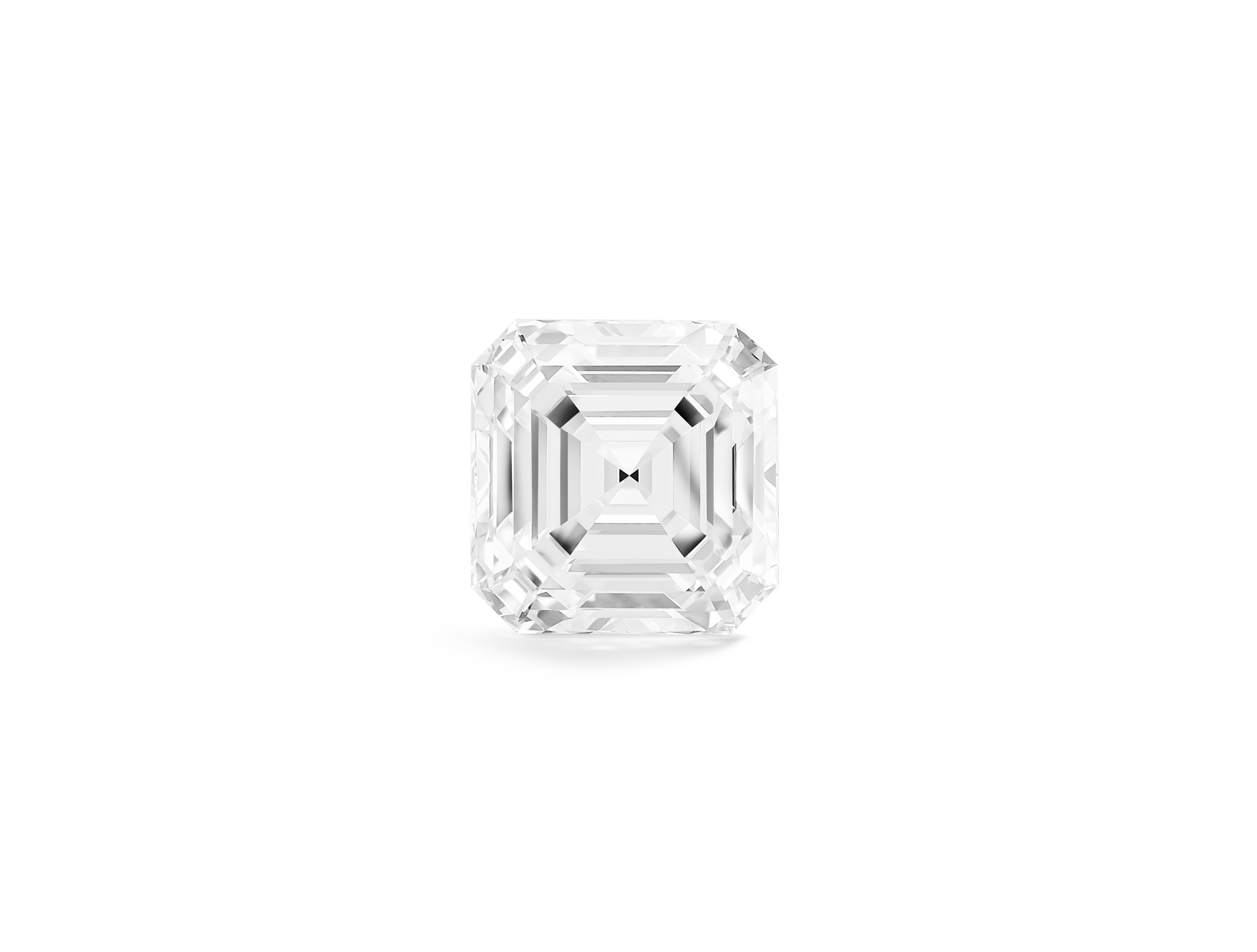 Lab-Grown Loose 2½ct. Asscher Cut Diamond | White