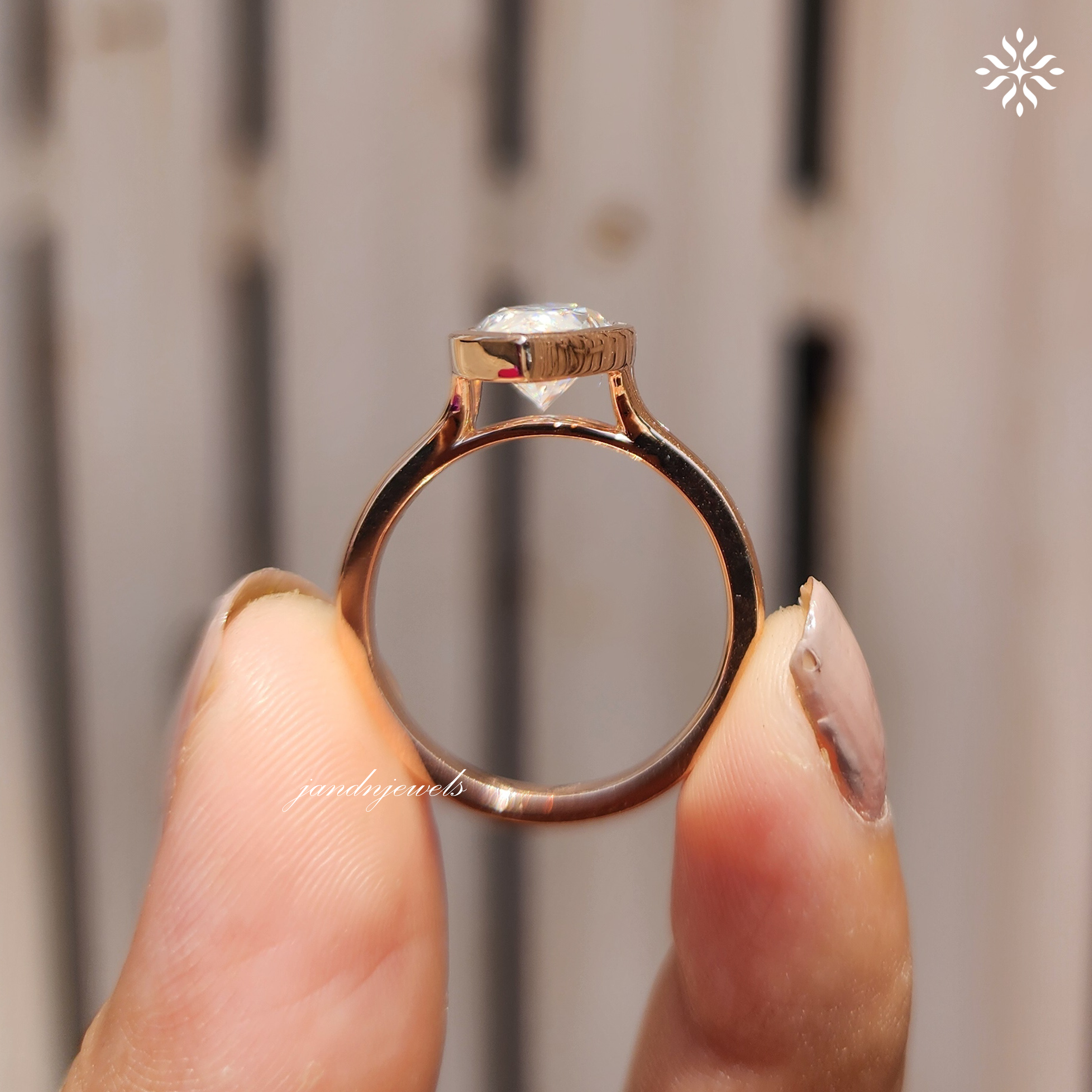 2CT Marquise Cut Moissanite Engagement Ring Classic Bezel Set Ring 14K Solid Gold Ring Wedding Ring Solitaire Ring Anniversary Ring