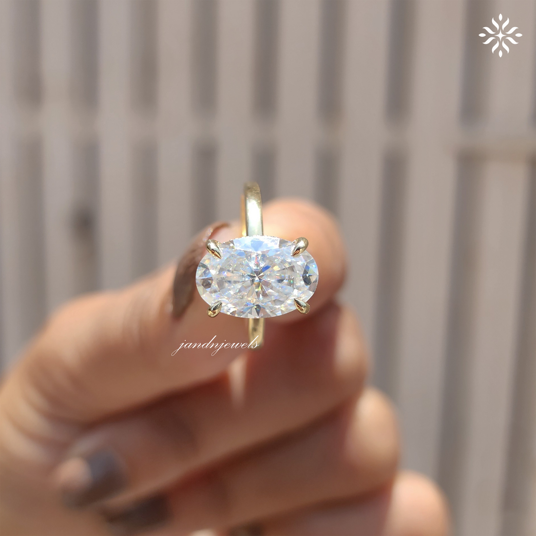 3CT Oval Cut Moissanite Engagement Ring Hidden Halo Diamond Ring 14K Solid Gold Ring Solitaire Ring