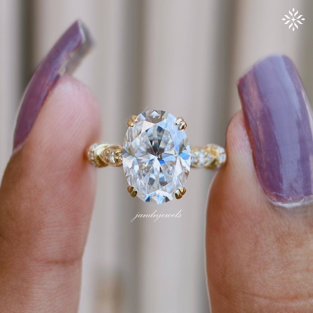 2.5CT Gorgeous Oval Cut Moissanite Engagement Ring Hidden Halo Ring 14K Gold Marquise Accent Wedding Ring for Her Vintage Filigree Ring