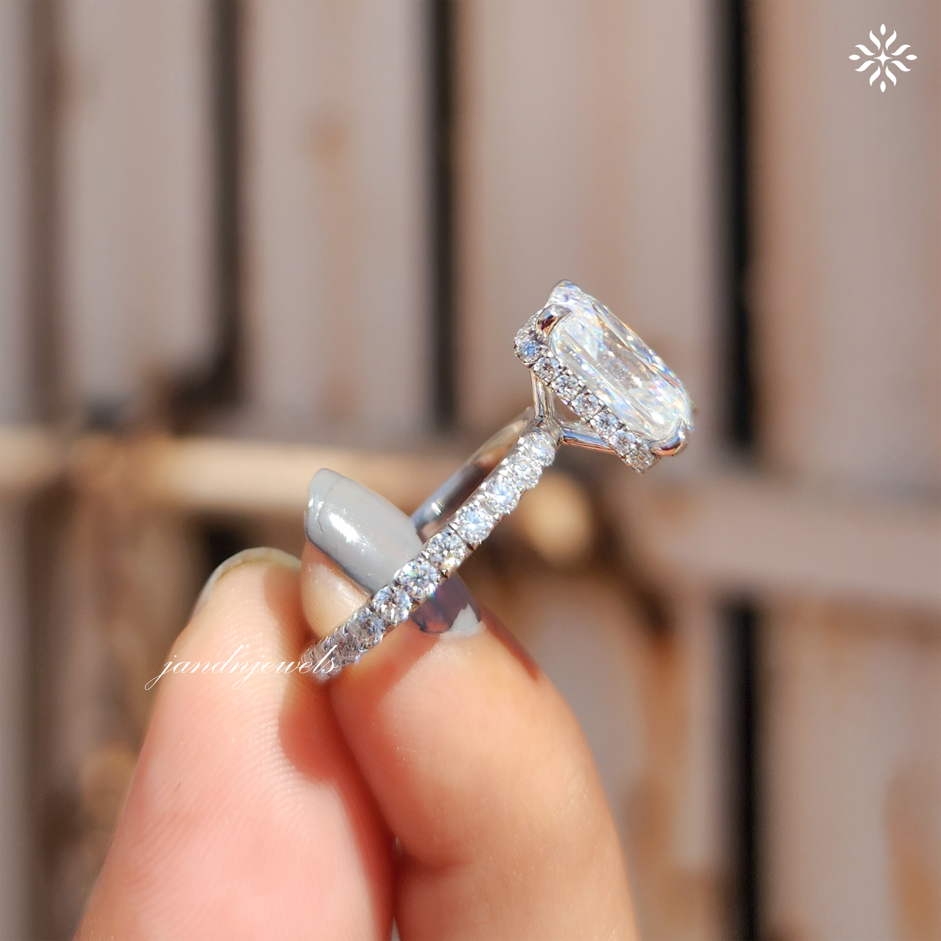 1.25 Carats Radiant Cut Engagement Ring Wedding Ring Sterling Silver Solitaire Ring Promise Ring Half Eternity Band Silver Wedding Ring