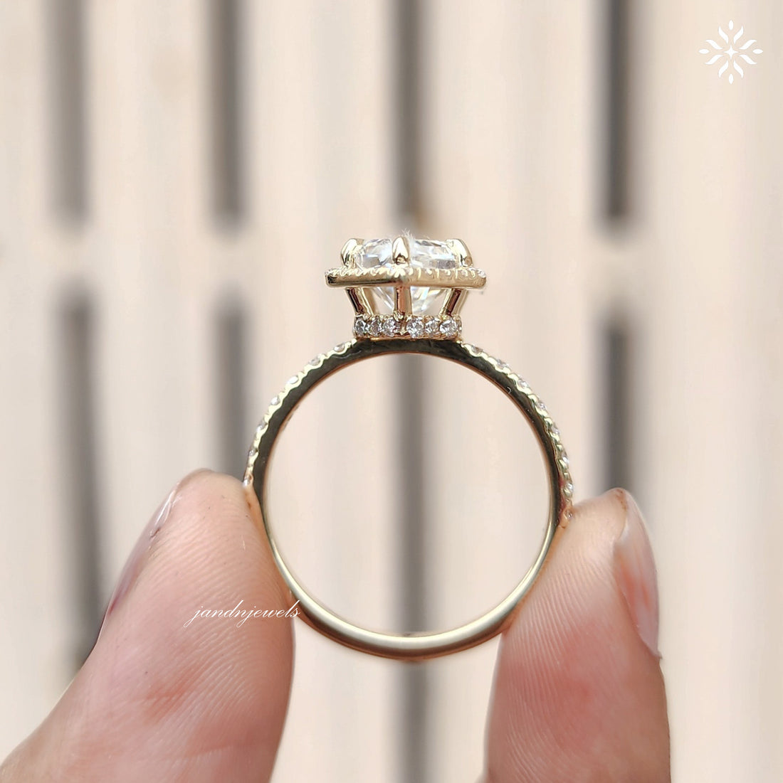 3CT Dutch Marquise Cut Moissanite Engagement Ring 14K Gold Halo Pave Band Hidden Halo Wedding Ring Anniversary Gift Proposal Ring For Her