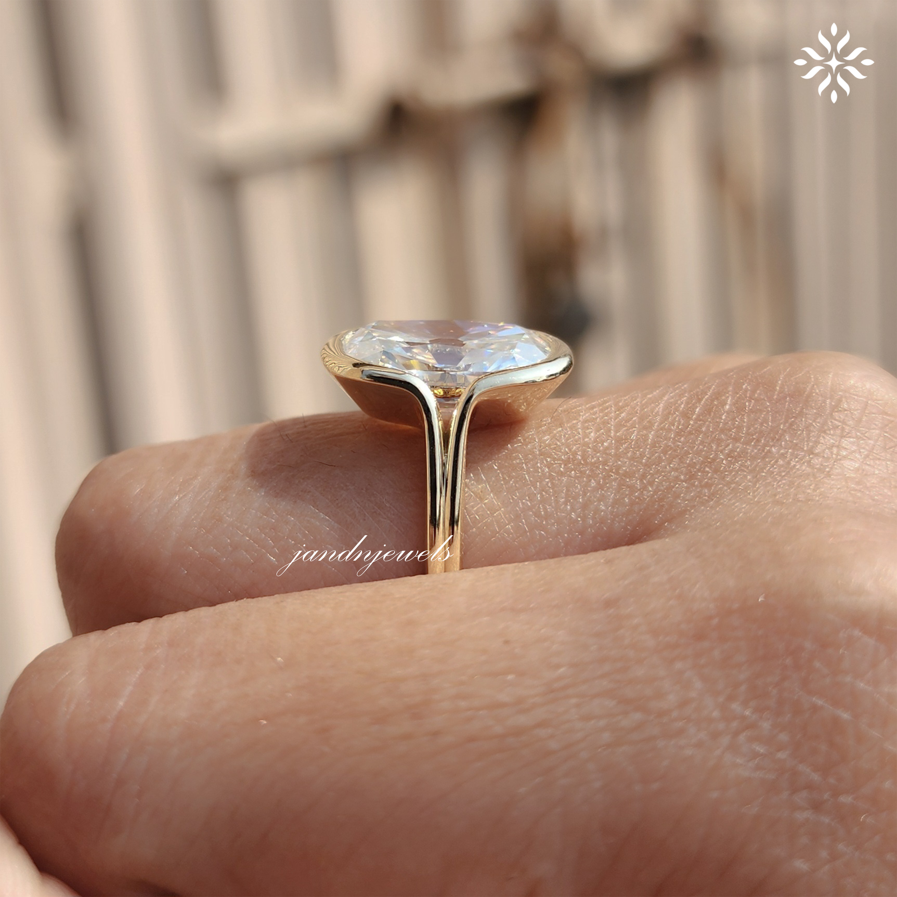 5CT Elongated Old Mine Cushion Cut Moissanite Ring Antique Cushion Diamond Ring 14K Solid Gold Ring Vintage Style Ring
